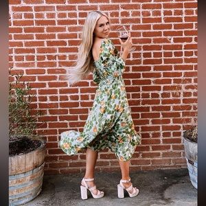 Reformation Mica Dress - Orange Grove 🍊